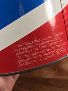 他の写真2: Topps Bazooka Bubble Gum Tin Can　バズーカ　ビンテージ　ブリキ缶　バブルガム　90年代