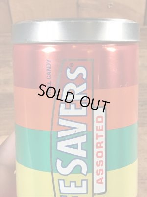 90年代のライフセーバーズのビンテージのブリキ缶