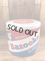 Topps Bazooka Bubble Gum Tin Can　バズーカ　ビンテージ　ブリキ缶　バブルガム　90年代