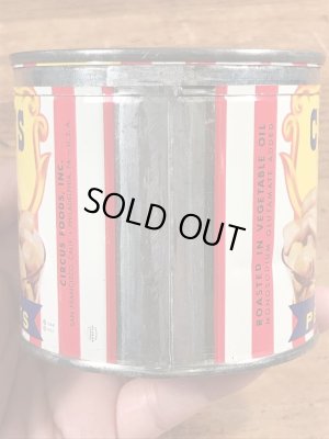 サーカスのピーナッツのヴィンテージのTin缶