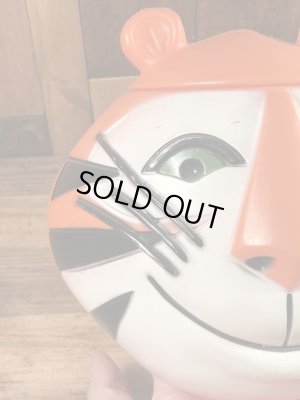 企業キャラクターのトニーザタイガーのヴィンテージのコンテナー