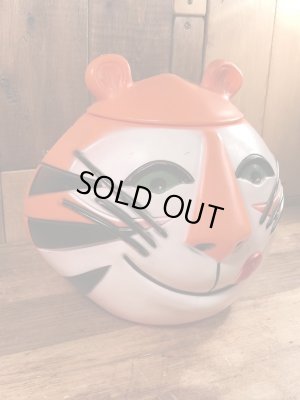 ケロッグのトニーザタイガーのビンテージのクッキージャー