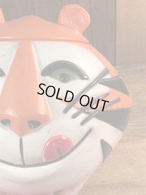 ケロッグのトニーザタイガーのビンテージのクッキージャー