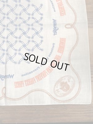 80年代のスモーキーベアとラングラーのビンテージのバンダナ