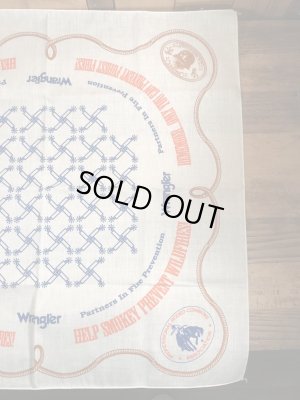 80年代のスモーキーベアとWranglerのヴィンテージの雑貨