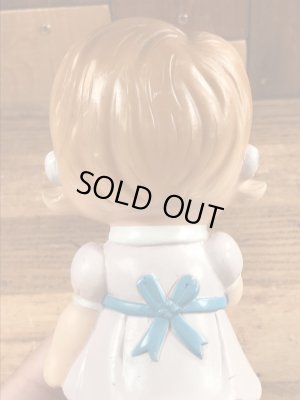 企業キャラクターのガーバーキッドのビンテージのソフビフィギュア