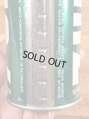 70年代のセブンアップのヴィンテージのTin缶