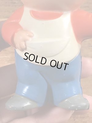 アドバタイジングキャラクターのマインツェルマンヒェンのヴィンテージのソフビ人形