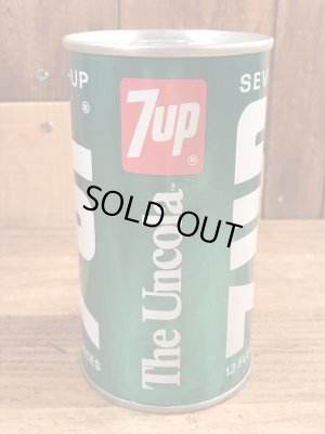 70年代のセブンアップのヴィンテージのTin缶