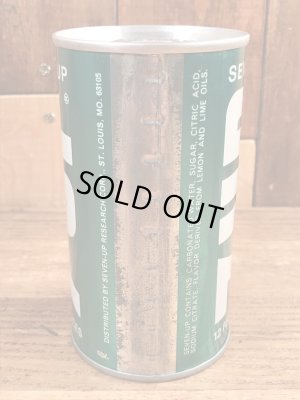 70年代のセブンアップのヴィンテージのTin缶