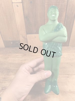 企業キャラクターのグリーンジャイアントのヴィンテージのトイ