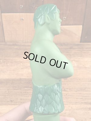 アドバタイジングキャラクターのグリーンジャイアントのビンテージのフィギュア