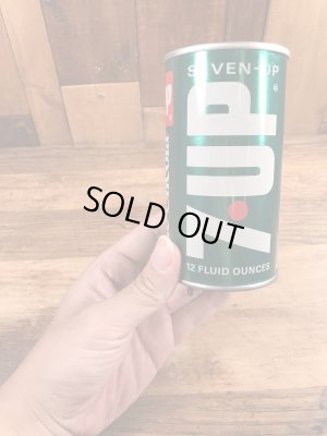 70年代のセブンアップのヴィンテージのTin缶