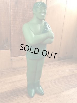 アドバタイジングキャラクターのグリーンジャイアントのビンテージのフィギュア