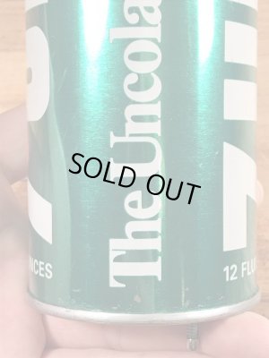 70年代のセブンアップのヴィンテージのTin缶