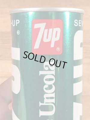 70年代の7upのビンテージのオルゴール缶