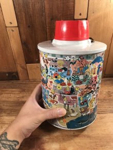 他の写真3: Esso Boy Happy Motoring! Metal Thermos　エッソボーイ　ビンテージ　サーモスボトル　水筒　60年代