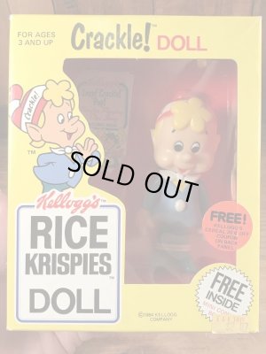ケロッグの企業キャラクターのライスクリスピーのヴィンテージのフィギュア
