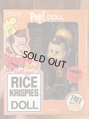 ケロッグのスナップクラックルポップのビンテージのドールセット