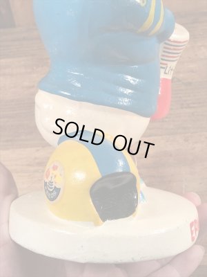 アドバタイジングキャラクターのErnie Pigのヴィンテージのコインバンクドール