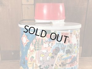 アドバタイジングキャラクターのエッソボーイのビンテージのサーモスボトル