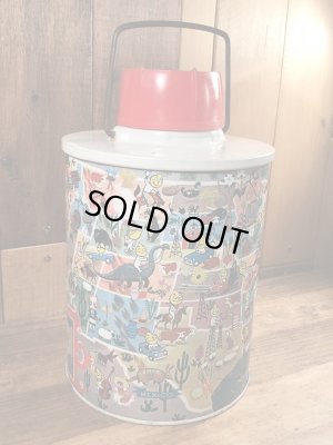 アドバタイジングキャラクターのエッソボーイのビンテージのサーモスボトル