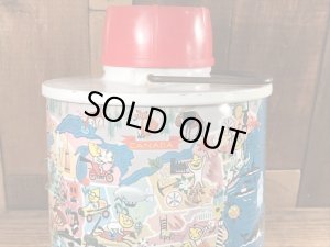 アドバタイジングキャラクターのエッソボーイのビンテージのサーモスボトル