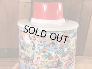 アドバタイジングキャラクターのエッソボーイのビンテージのサーモスボトル