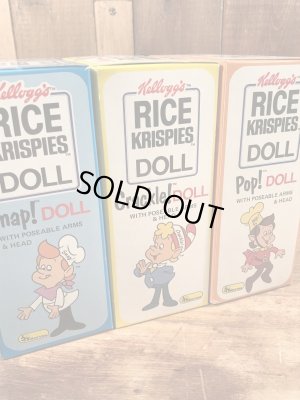 ケロッグの企業キャラクターのライスクリスピーのヴィンテージのフィギュア