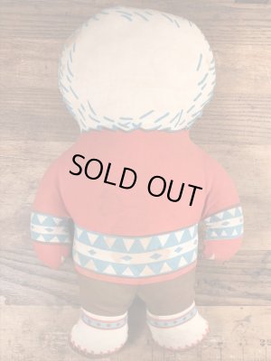 アドバタイジングキャラクターのエスキモーパイのヴィンテージのクロスドール