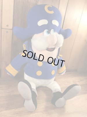 アドバタイジングキャラクターのキャプテンクランチのビンテージのぬいぐるみ