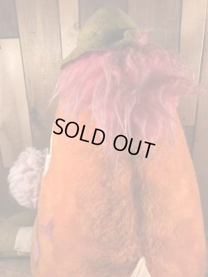 企業キャラクターのマジックマウンテントロールのビンテージのぬいぐるみ