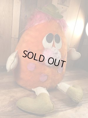 企業キャラクターのマジックマウンテントロールのビンテージのぬいぐるみ