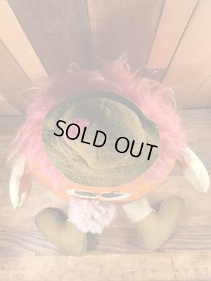 企業キャラクターのマジックマウンテントロールのビンテージのぬいぐるみ