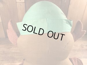 アドバタイジングキャラクターのウッジーオウルのビンテージのクロスドール