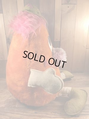 企業キャラクターのマジックマウンテントロールのビンテージのぬいぐるみ