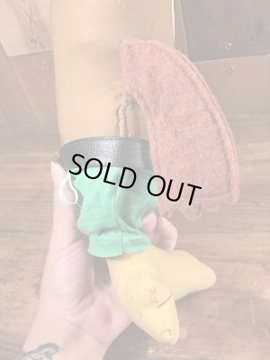 企業キャラクターのウッジーオウルのヴィンテージのぬいぐるみ