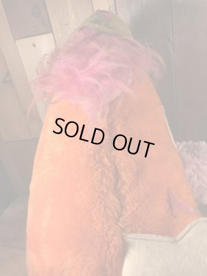 企業キャラクターのマジックマウンテントロールのビンテージのぬいぐるみ