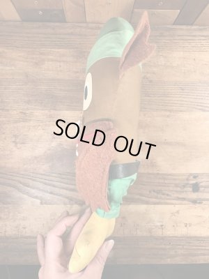 企業キャラクターのウッジーオウルのヴィンテージのぬいぐるみ