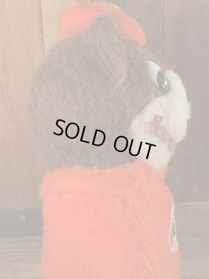 アドバタイジングキャラクターのエーアンドダブリューベアのビンテージのぬいぐるみ