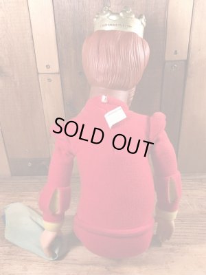 企業キャラクターのバーガーキングのヴィンテージのトイ