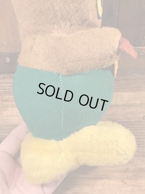 アドバタイジングキャラクターのウッジーオウルのヴィンテージのぬいぐるみ