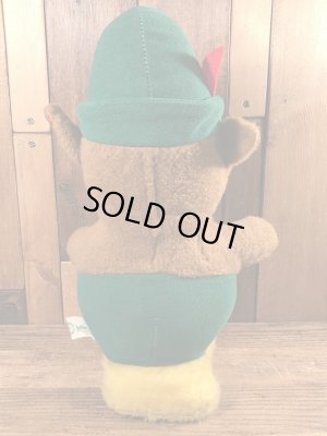 アドバタイジングキャラクターのウッジーオウルのヴィンテージのぬいぐるみ