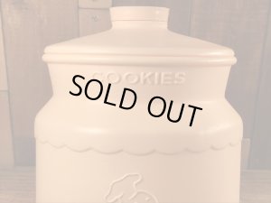 アドバタイジングキャラクターのハッピージャックスのヴィンテージのクッキージャー