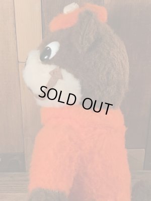 アドバタイジングキャラクターのエーアンドダブリューベアのビンテージのぬいぐるみ