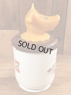 70年代のモーカウクリーマーのビンテージの容器