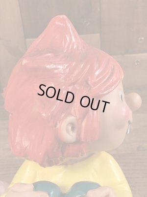 80年代のプムックルのビンテージのコインバンクドール