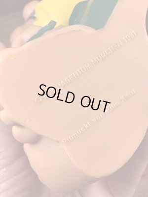 80年代のプムックルのビンテージのコインバンクドール