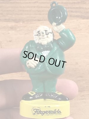 フィッツジェラルドカジノホテルの企業キャラクターのビンテージのPVCフィギュア