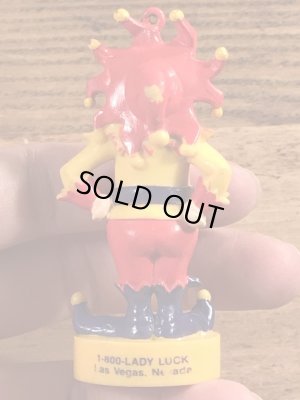 ラスベガスのカジノホテルの企業キャラクターのビンテージのPVCフィギュア